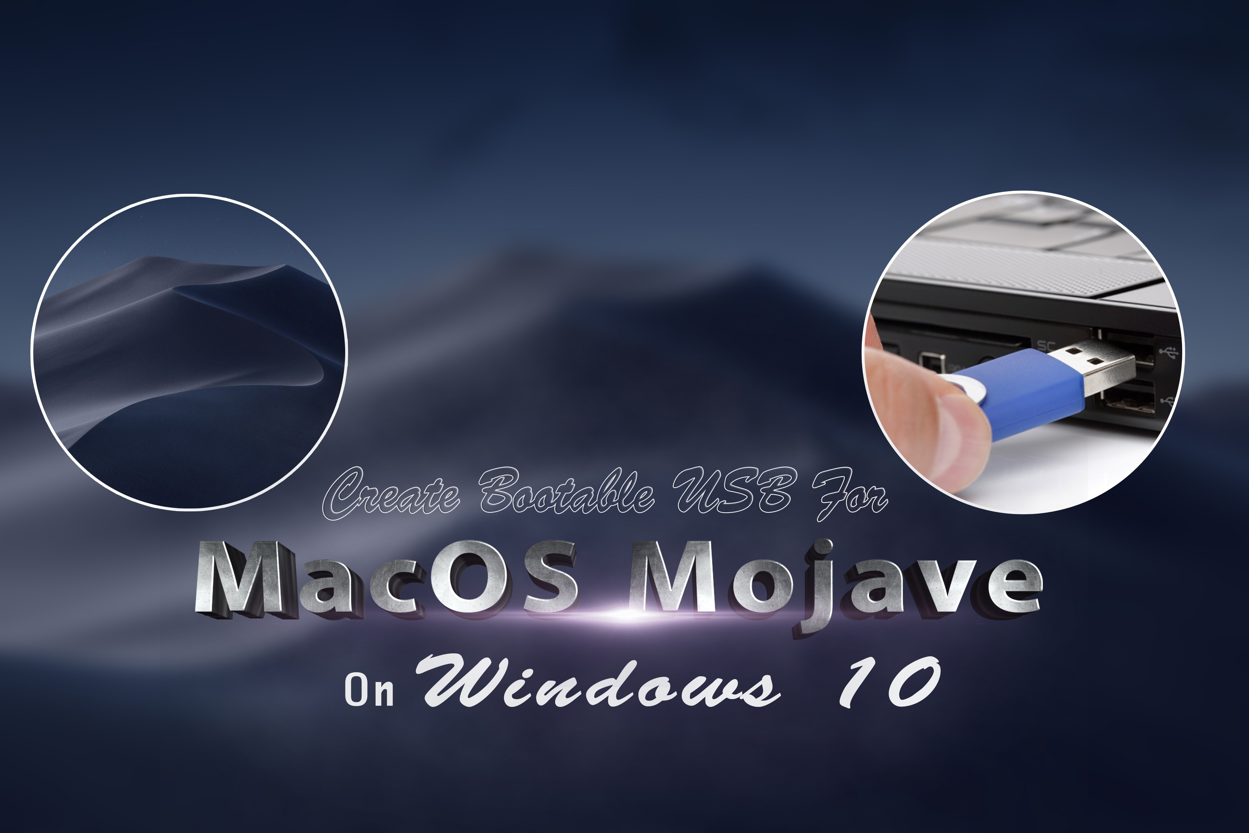 how to make mac os usb bootable on windows